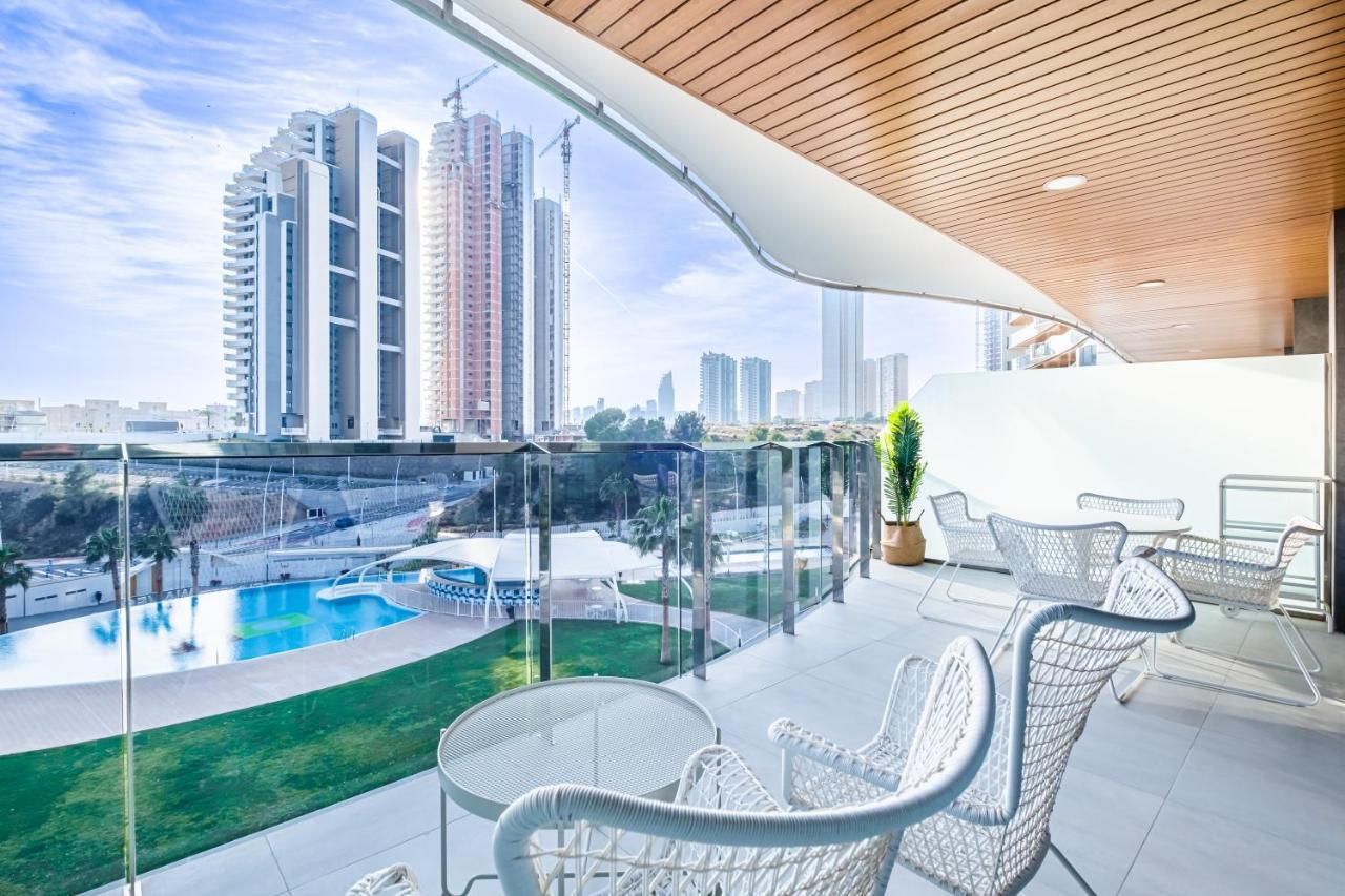 Sunset Waves Deluxe Apartments Poniente Beach Resort Benidorm Zewnętrze zdjęcie