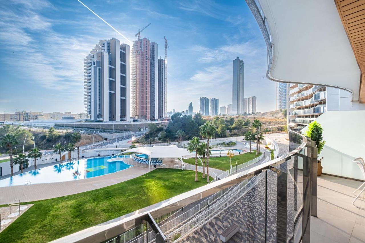 Sunset Waves Deluxe Apartments Poniente Beach Resort Benidorm Zewnętrze zdjęcie